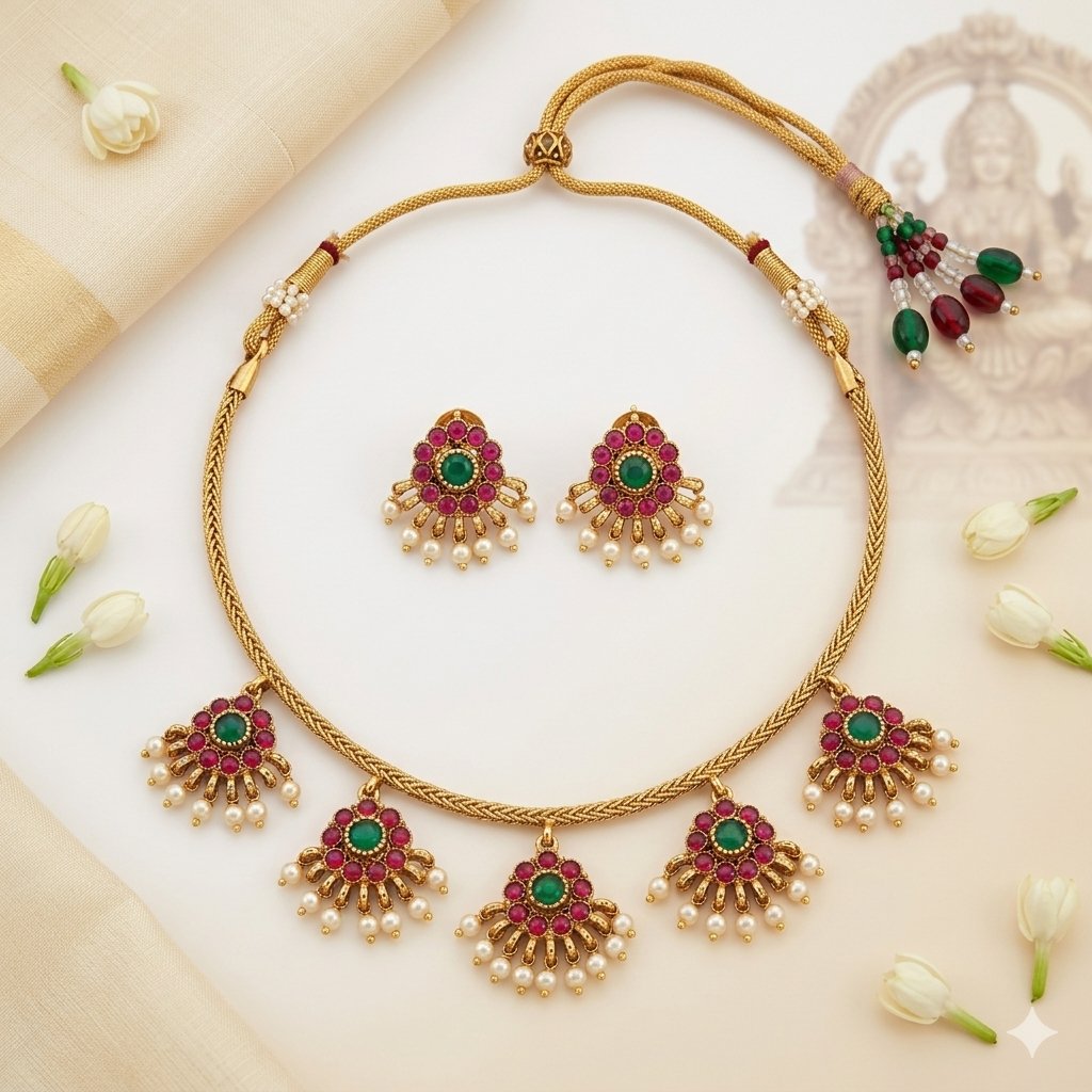 Chembakam Necklace