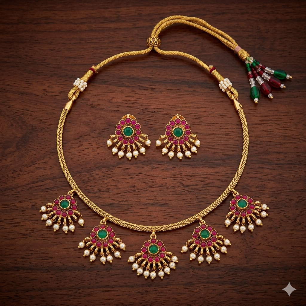 Chembakam Necklace